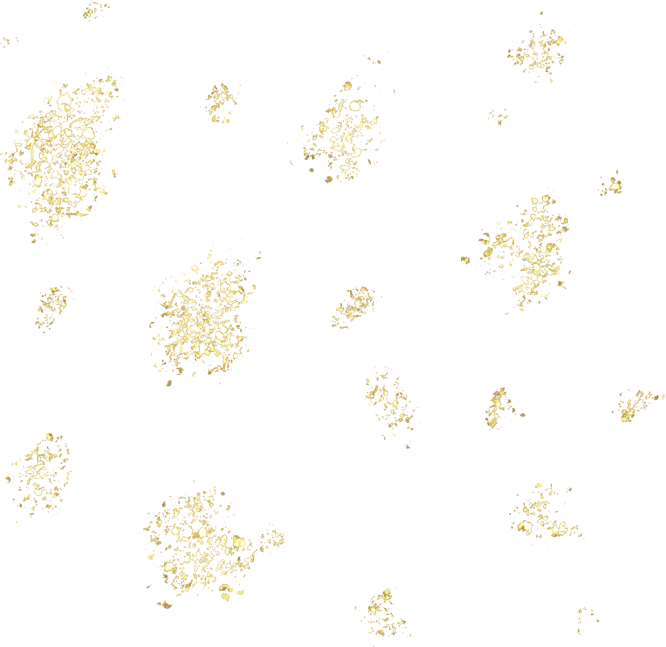 Gold leaf design